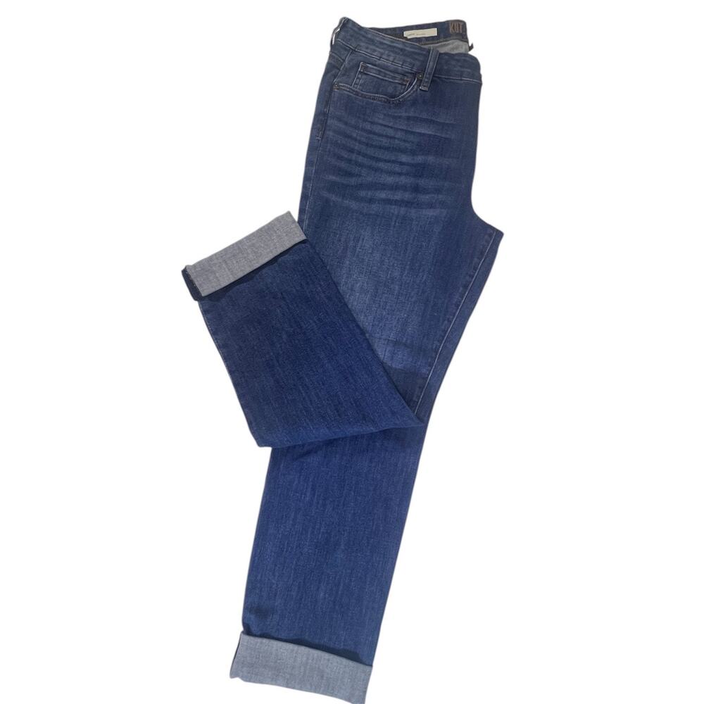 NEW! KUT from the Kloth Carrie Boyfriend Jeans Womens Size 12 Denim Relaxed Fit - Picture 4 of 12